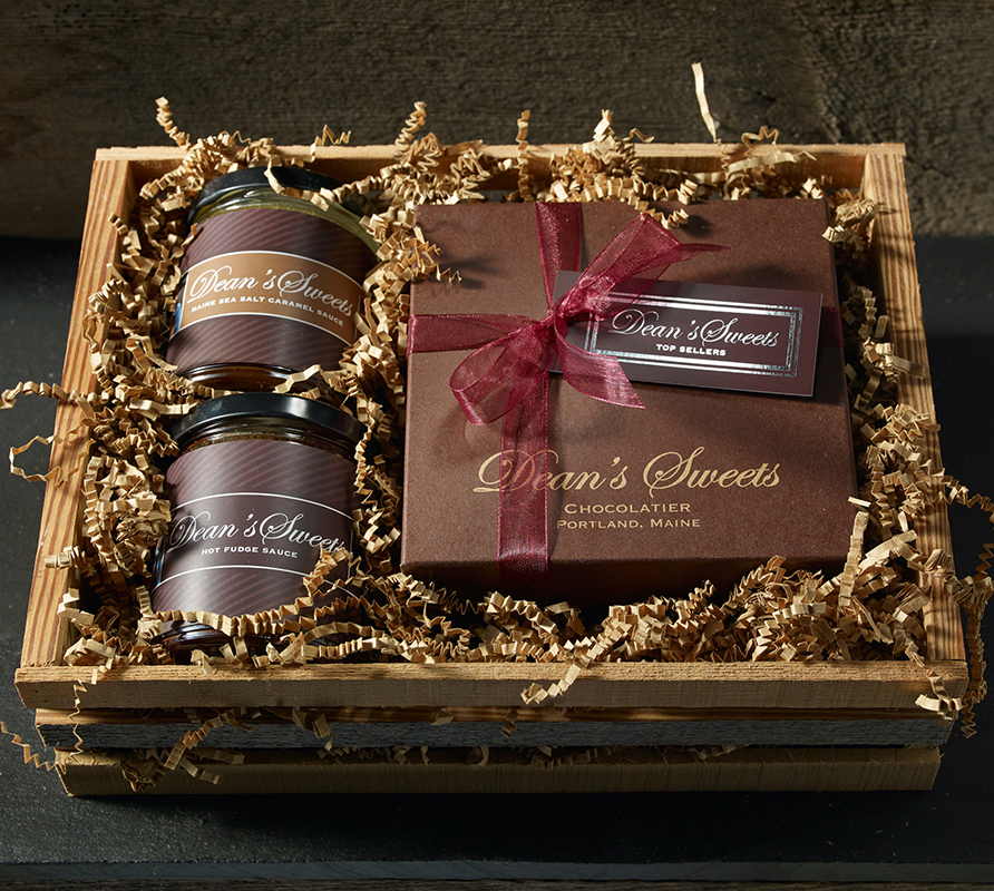 Milk Chocolate Maine Sea Salted Caramel Gift Box