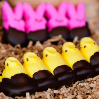 Chocolate-Dipped Chick & Bunny Peeps