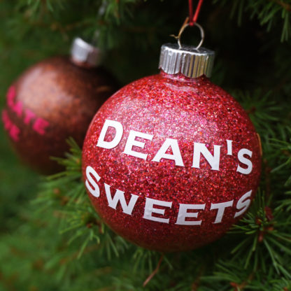 Dean's Sweets Holiday Ornament Pink