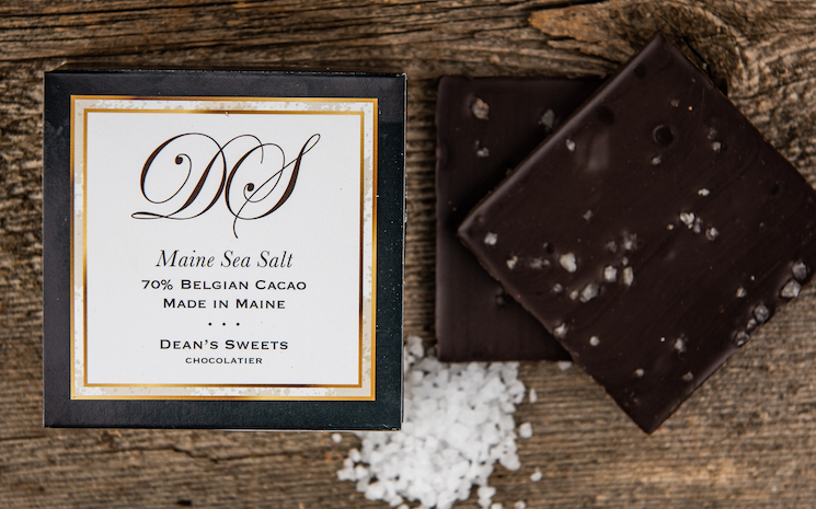 Maine Sea Salt Chocolate Squares