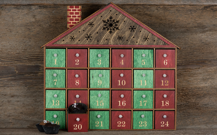 Dean's Sweets holiday house Advent calendar