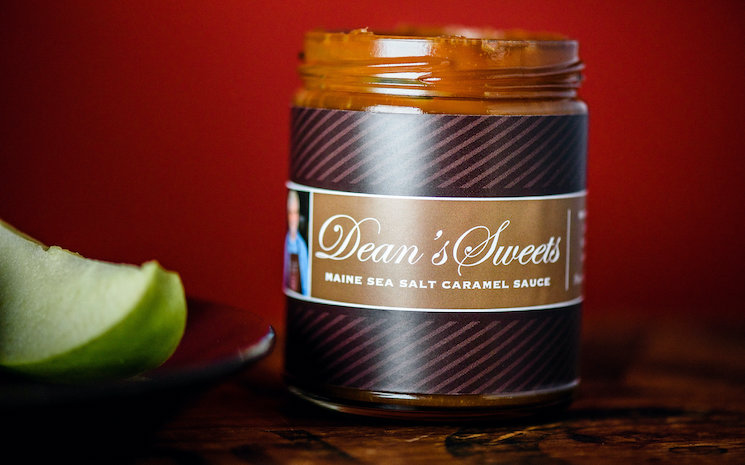 Good Food Award Winner 2020 Dean's Sweets Maine Sea Salt Caramel Sauce