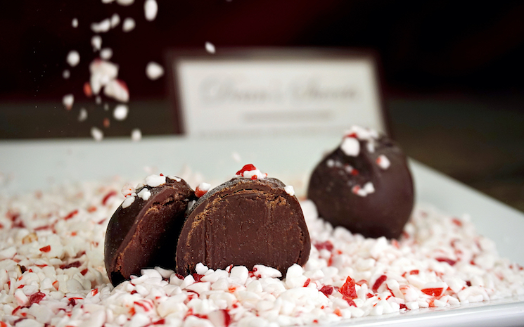 Dean's Sweets peppermint truffles