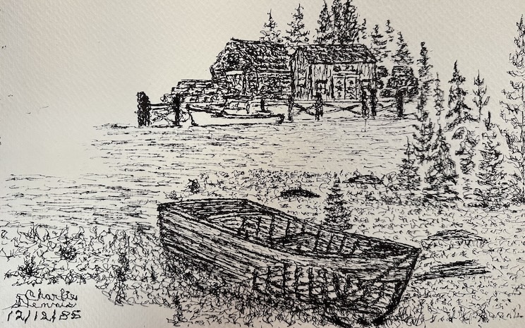 Painting by Charles Dennis