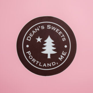 Dean's Sweets round with tree and star